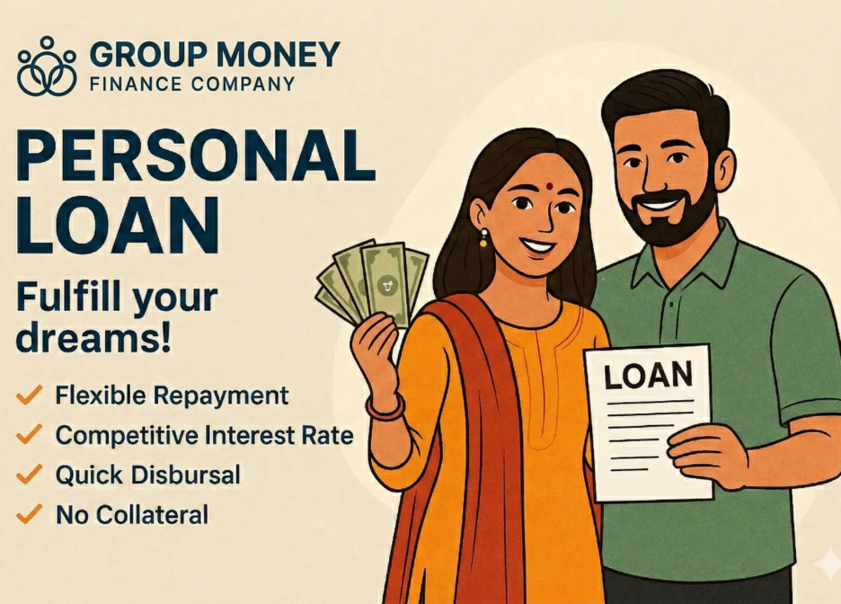 Personal Loan by Group Money Finance Company